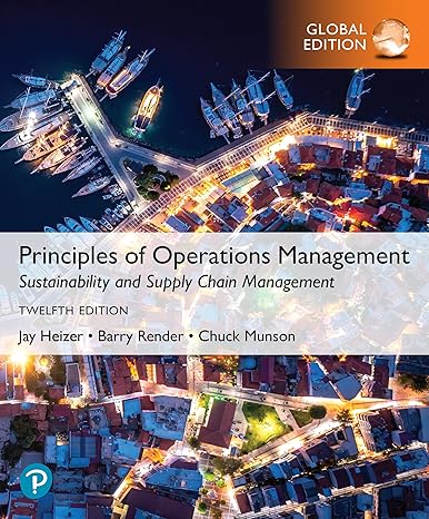 Principles of Operations Management: Sustainability and Supply Chain Management (12th Global Edition) - Orginal Pdf